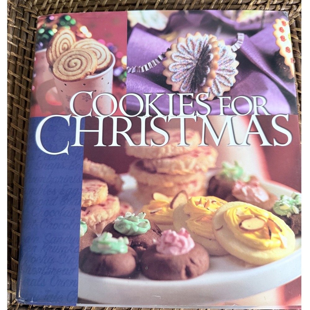 Better Homes and Gardens Cookies for Christmas Cookbook 1999 130 Recipes